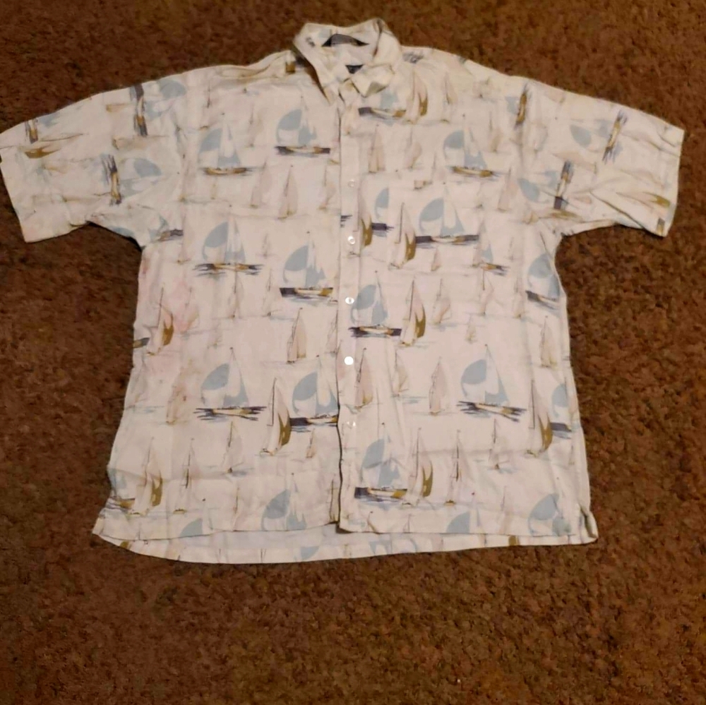 Nautica island button up